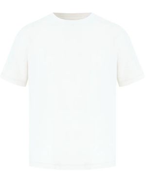 Osklen Strukturiertes T-Shirt Mit Rundem Ausschnitt - Weiß