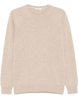 Kangra Gerippter Pullover - Natur