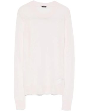 JOSEPH Kaschmirpullover Mit Rundem Ausschnitt - Weiß