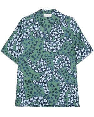 Lanvin Leaf Shirt - Blue