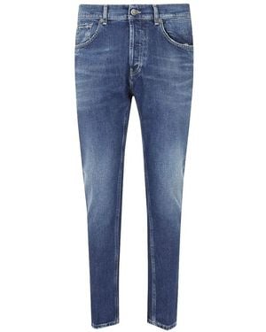 Dondup Vaqueros Dian Con Efecto Degradado Y Descolorido - Azul