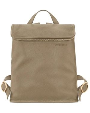 Longchamp Le Foulonné M Backpack - Natural