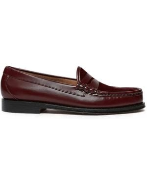 G.H. Bass & Co. Weejuns Larson Velvet-Panel Loafers - Multicolour