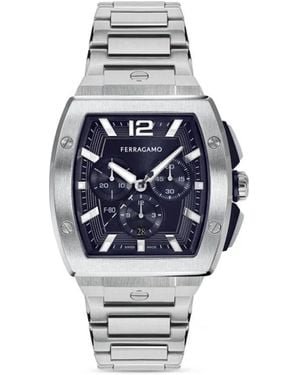 Ferragamo F-80 Chrono 41Mm - Blau