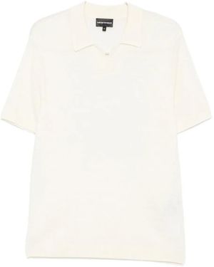 Emporio Armani ポロカラー セーター - ホワイト