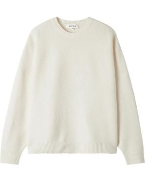 Enfold Pullover Mit Tiefen Schultern - Weiß