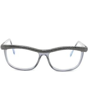 Anna Karin Karlsson Verzierte Kiki String Brille - Grau