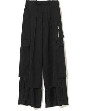 Undercover Layered Cargo Pants - Black