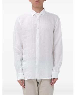 Brooksfield Long-Sleeve Shirt - White