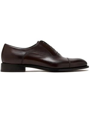 Neil Barrett Cap-Toe Oxford Shoes - Brown
