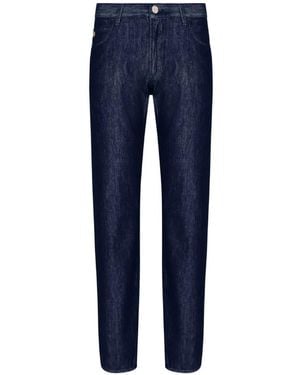 Giorgio Armani Regular-Fit Jeans - Blue