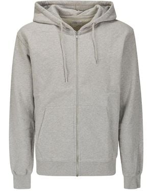 COLORFUL STANDARD Organic-Cotton Zip-Up Hoodie - Grey