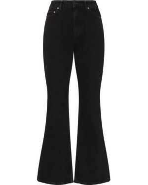 Ganni Betzy Bootcut Jeans - Black
