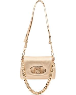 Liu Jo Lapuffy Chain Cross Body Bag - Metallic