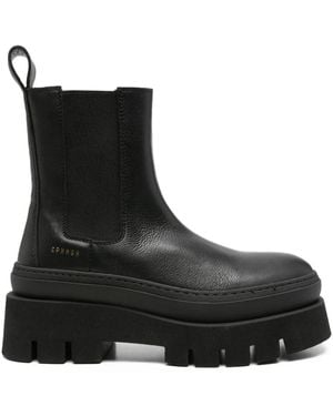 COPENHAGEN Pull-Tab Chelsea Boots - Black