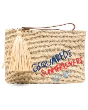 DSquared² Summer Lovers Clutch - Naturel