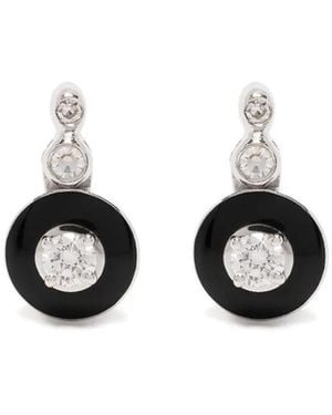 Selim Mouzannar Pendientes Mina En Oro Blanco De 18 Ct Con Diamantes