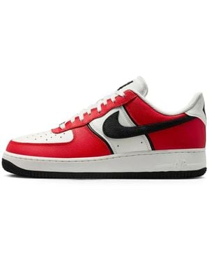 Nike Air Force 1 '07 Lv8 Sneakers - Red
