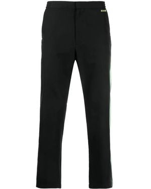 Koche Side-Stripe Straight-Leg Pants - Black