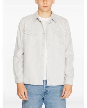 Antony Morato Pocket-Detail Shirt Jacket - White