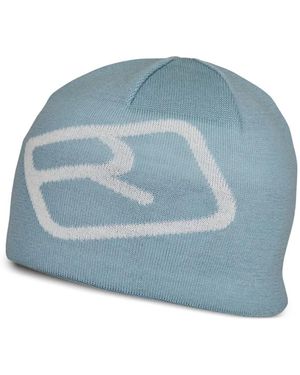 Ortovox Logo-Detail Beanie Hat - Blue