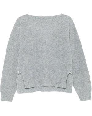 Liu Jo Relaxed Fit Sweater - Grau