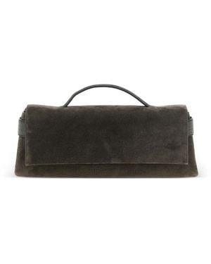 Brunello Cucinelli Monile Essence Clutch Bags - Black