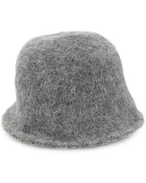 Antonelli Dalmazia Alpaca-Wool Bucket Hat - Gray