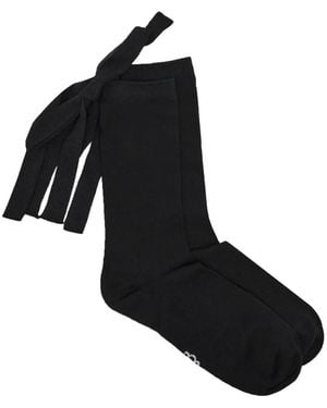 UGG Serenella Novelty Bow Socks - Black
