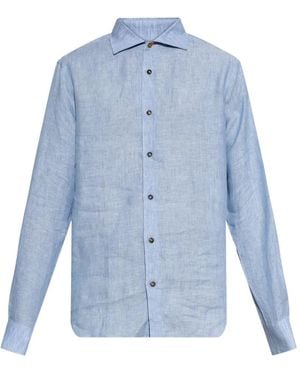 Paul Smith Buttoned Shirt - Blue