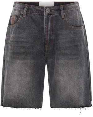 One Teaspoon Shorts Denim Jackson - Grigio