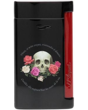 S.t. Dupont Accendino Memento Mori Maxijet - Nero