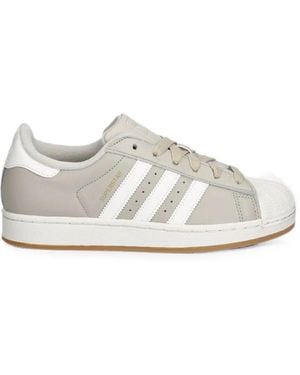 adidas Superstar Trainers - White