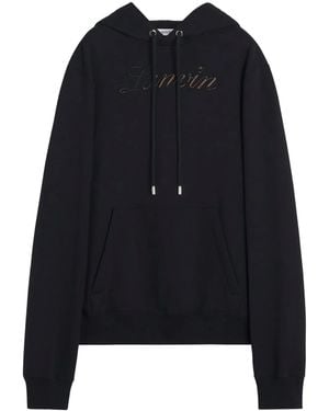 Lanvin ロゴ パーカー - ブラック