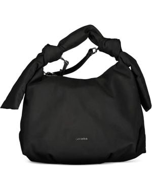 Calvin Klein Bolso Con Asa En El Tope - Negro