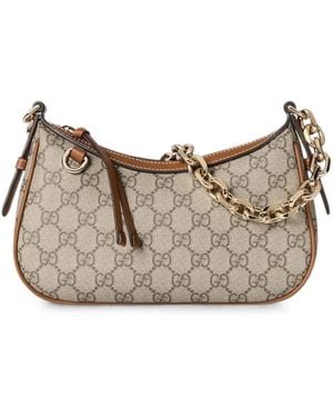 Gucci Small Gg Emblem Tote Bag - Natural