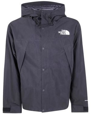 The North Face Chaqueta con capucha y logo bordado - Azul