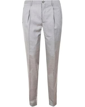 Incotex Pleated Pants - Gray