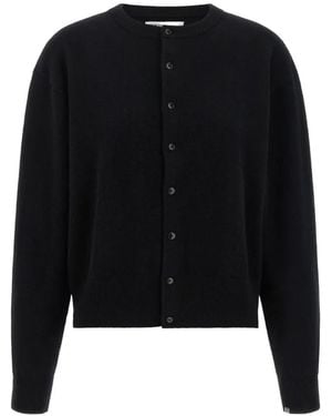 Extreme Cashmere Cárdigan N°436 Luce Con Botones - Negro