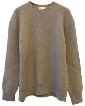 The Row Crew-Neck Cashmere Jumper - Brown
