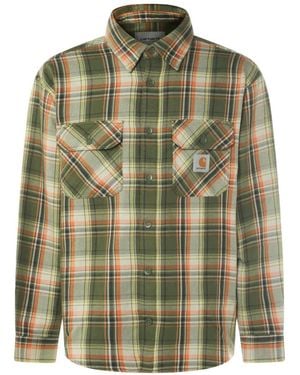 Carhartt Pocket Checked Shirt - Green