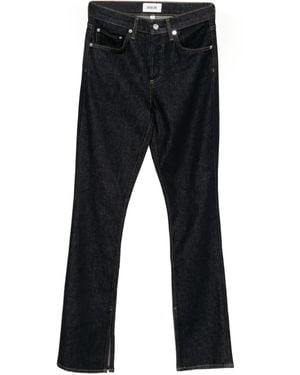 Agolde Ingram-split Jeans - Black