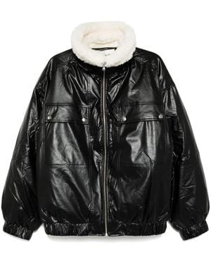 B+ AB Jack Met Lammy Kraag - Zwart