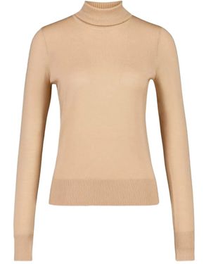Zimmermann Turtleneck Cashmere Sweater - Natural