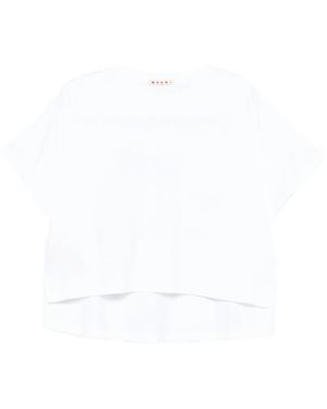 Marni Logo-Print T-Shirt - White