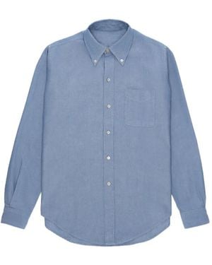 Fortela King Chest-Pocket Shirt - Blue