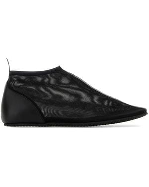 GIMAGUAS Mesh-Panel Ankle Boots - Black