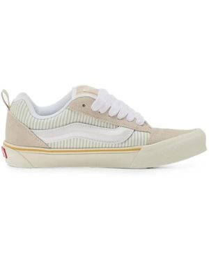 Vans Striped Low-Top Sneakers - White