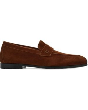 Ferragamo Penny Gancini Loafers - Brown