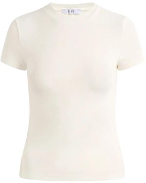 ELEH Short-Sleeve Crew-Neck T-Shirt - White